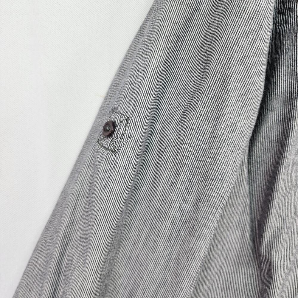Ocho Shirt Men XLARGE Button Up Black White Cotton Western Embroidery Cowboy Fal - Picture 5 of 16